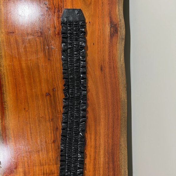 H&M Black Stretch Waist Chunky Belt (S) - Picture 3 of 7